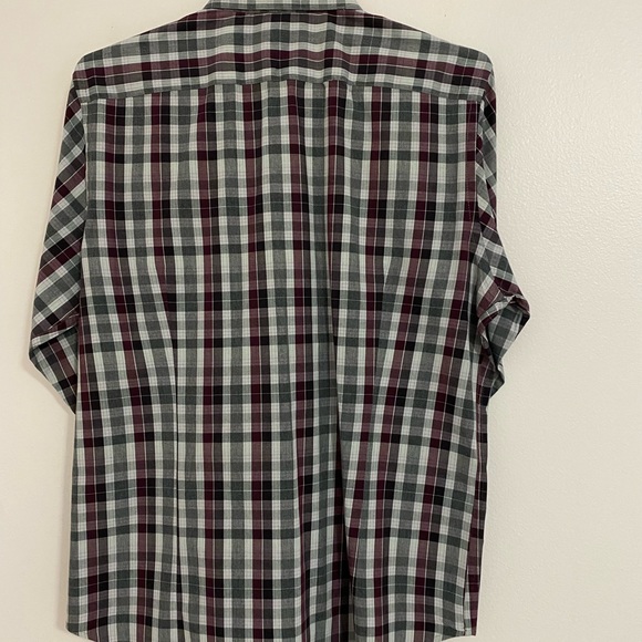 Banana Republic Factory Stretch Tailored Slim Fit Mens Shirt - Picture 3 of 4